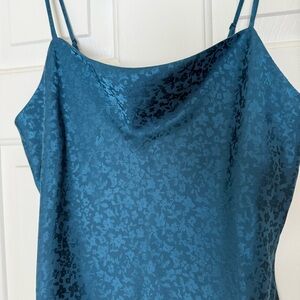 Altar’d State Teal Spaghetti Strap Dress